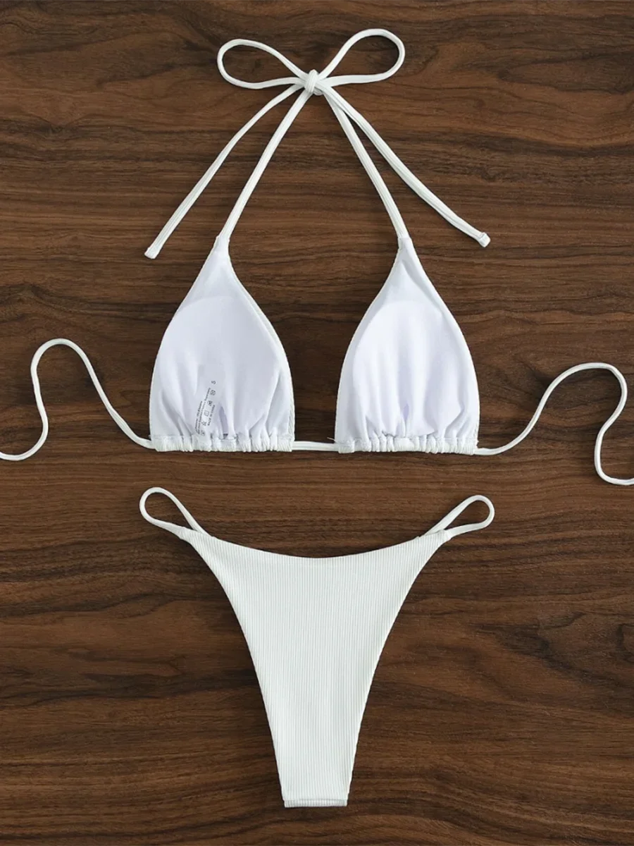 Bikini Triangular Clásico Acolchado