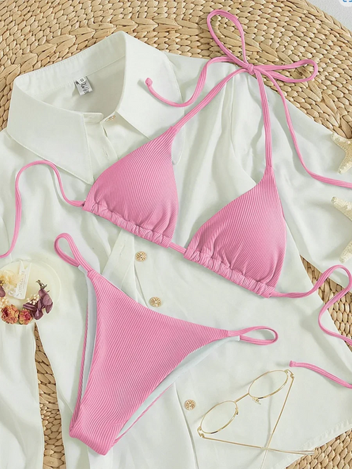 Bikini Triangular Clásico Acolchado